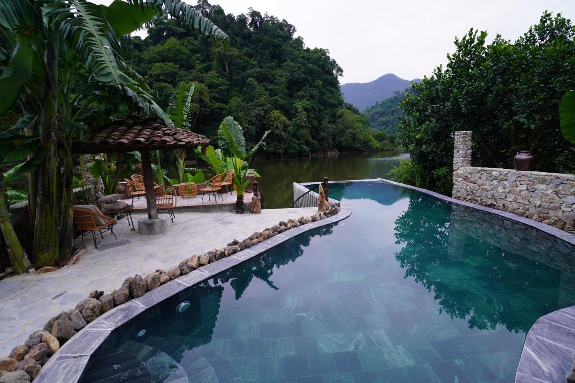 Ba Be Jungle Houses Luaran gambar