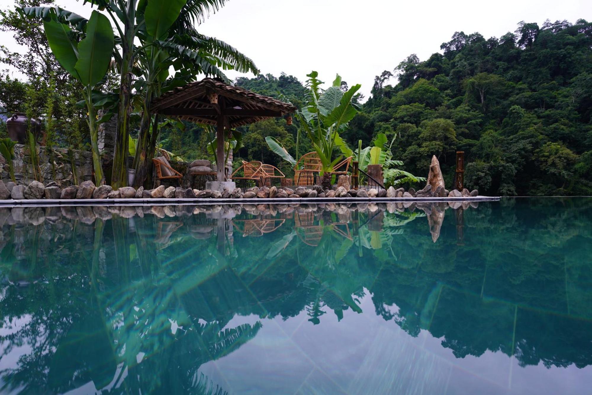 Ba Be Jungle Houses Luaran gambar